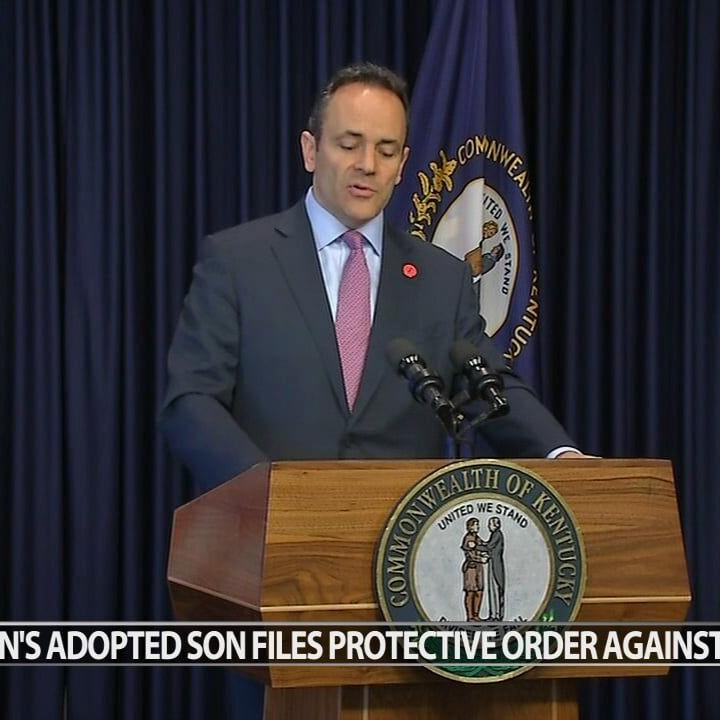 Adoptive son of Matt Bevin granted emergency protective order against the former Kentucky governor